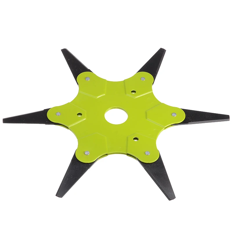 1pc Green Manganese Steel Blades Grass Trimmer Head For Lawn Mower Head Brush Cutter Tool Accessories 65Mn 1pc Green Manganese Steel Blades Grass Trimmer Head For Lawn Mower Head Brush Cutter Tool Accessories 65Mn