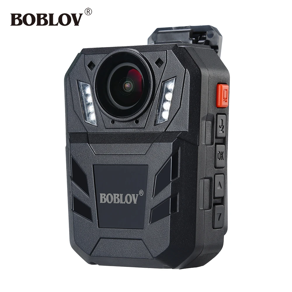 

BOBLOV WA7-D Ambarella A7 32MP HD 1296P Wearable Body Camera Security Video Recorder 4000mAh Battery With Remote Control