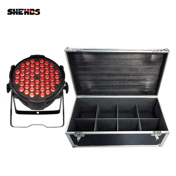 

Flight Case With 4/6/8 Pieces LED Par 54x9W RGB 6in1 Lighting LED Stage Lighting For DJ Disco KTV Party Theater Performance