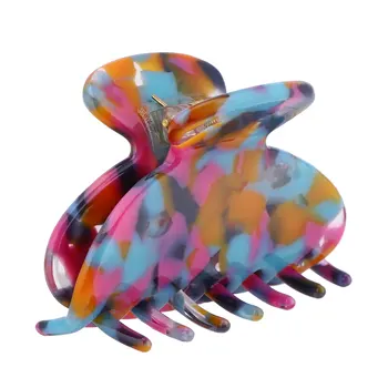 

Acetate Sheet Simple Ponytail Bangs Claw Clips Women Headdress Accessories