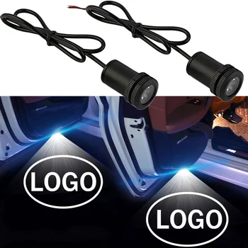 

Car Door LED Logo Light For Mitsubishi ASX Pajero Grandis Eclipse Lancer Outlander Galant Delica Mirage Projector Shadow Lamp