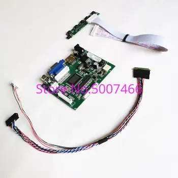 

For M116NWR1 R0/R1/R3/R4 HDMI+VGA+2AV+Keyboard 11.6" 1366*768 WLED LCD screen LVDS 40-Pin display controller drive card DIY kit