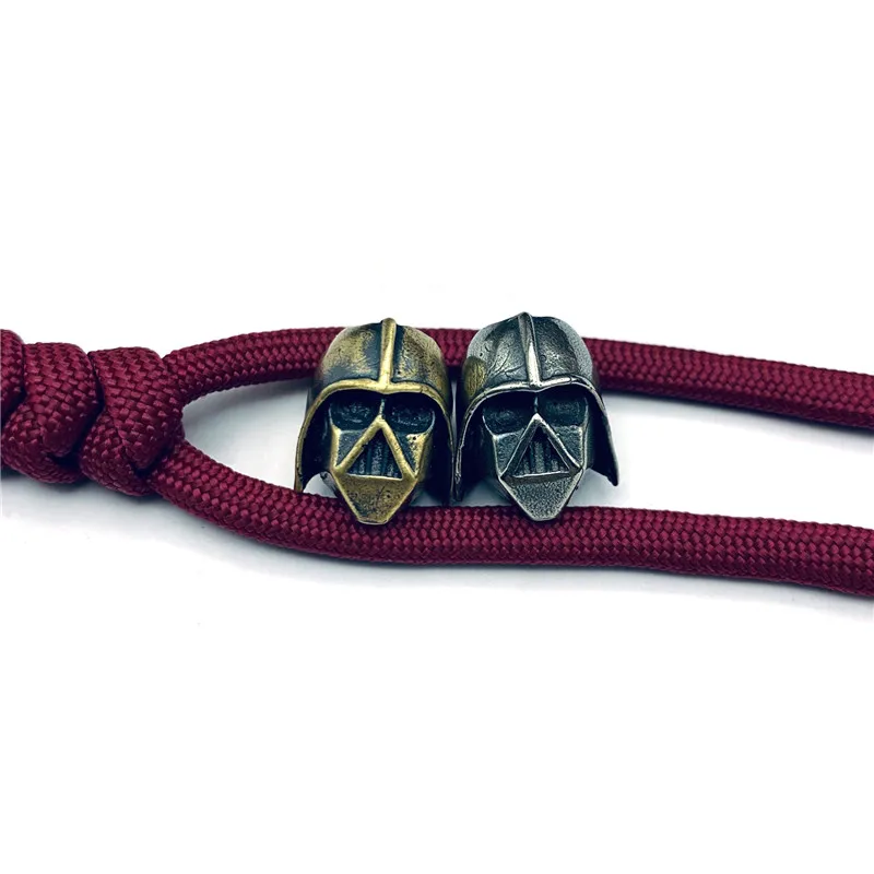 brass alien keychain beads (2)