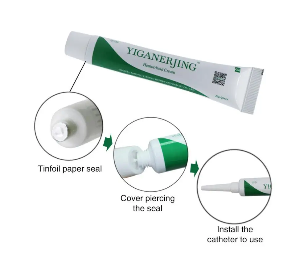 Buy yiganerjing Hemorrhoids Ointment Plant Herbal Materials Powerful