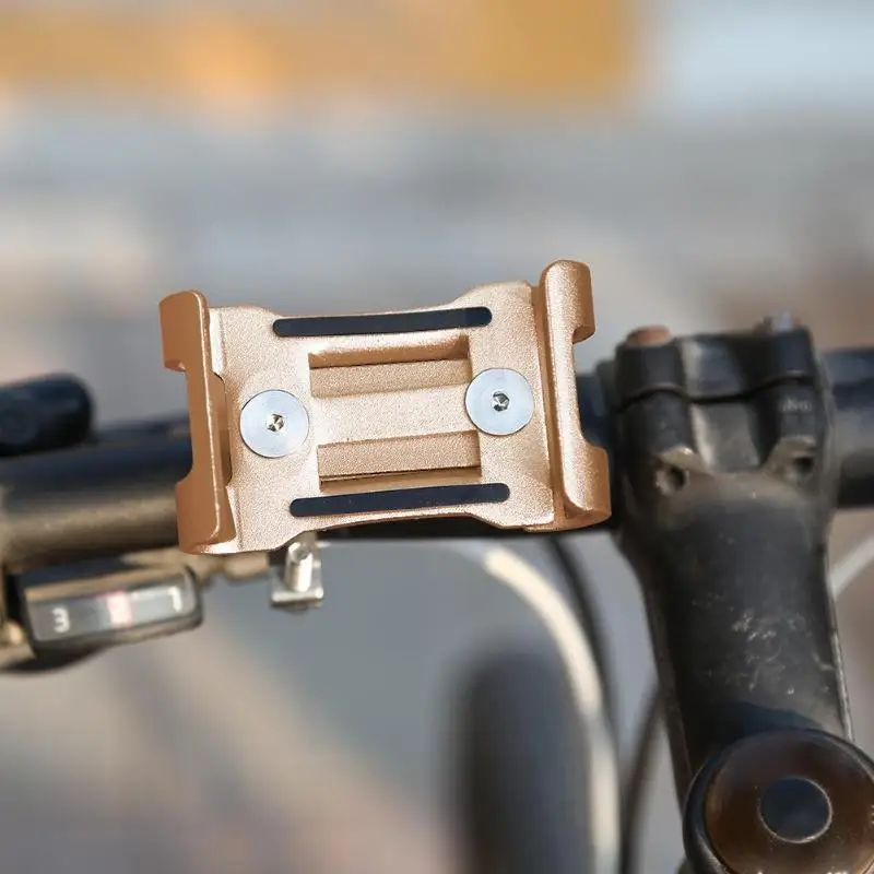  Fahrrad Telefon Halter Aluminium Legierung 360 Grad Rotation Nicht-slip Bike GPS Unterstützung Halt