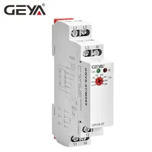 Free Shipping GEYA GRV8-07 Power Protection Relay 3 Phase Voltage Monitor Phase Sequence Control Relays dpa53cm48 three phase power supply monitor three phase relay phase reversed phase undervoltage protection
