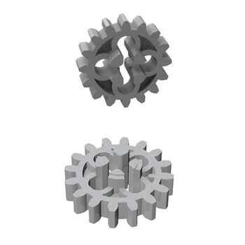 

20pcs/50pcs Technic Gear 16 Tooth with Round Holes Assembles Particles Bricks Parts DIY Educational Gift Children Toys