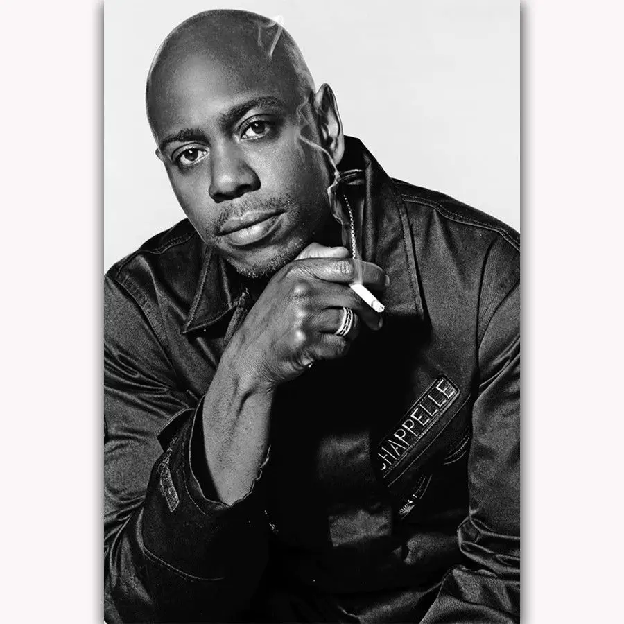 New Dave Chappelle TV Funny Actor Star-Silk Art Poster Wall Sicker Decoration Gift