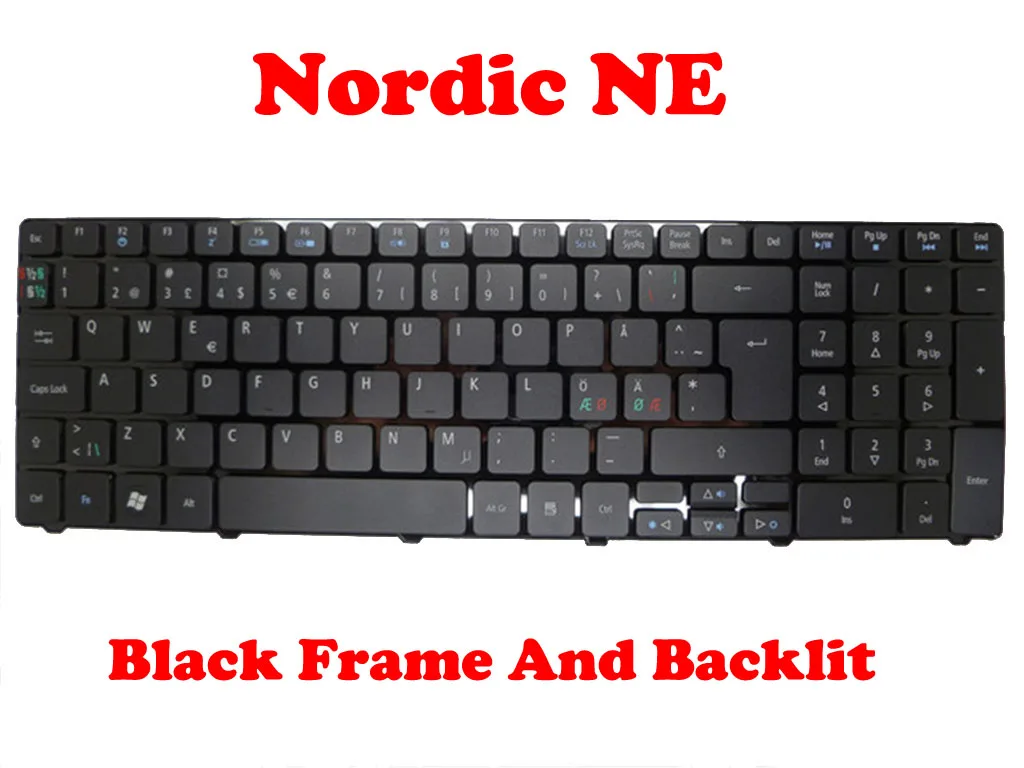 

Keyboard For ACER 5810 5810T 5810T G5810TZ 5810TG 5810TZG NE PO SV SP KB.I170A.161 KB.I170A.163 KB.I170A.165 KB.I170A.166