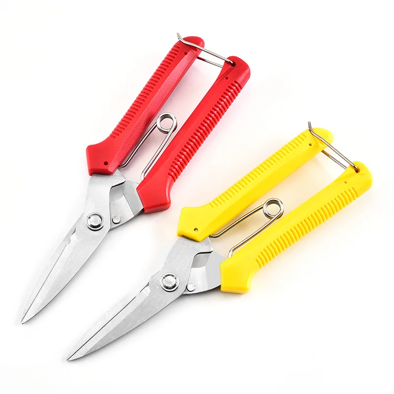

High Quality Labor Saving Two-color Simple Multi-function Garden Fruit Branch Shears Pruning Tools Bonsai Tool Wire T4006.2