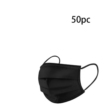 

Fast Delivery 50pc Disposable Face Mask Industrial 3ply Ear Loop Breathable Dustproof Windproof Facemask Mascarilla Mascarilla
