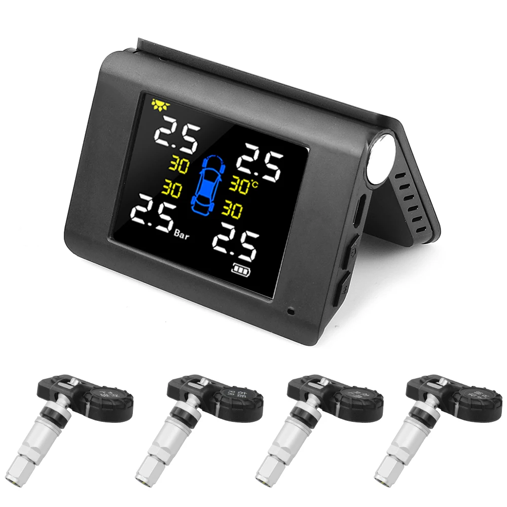 ο TPMS  ڵ Ÿ̾ з ͸  ý, ¾籤 LED ÷ 4   Ǵ ܺ 