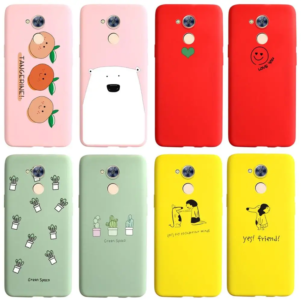 

Candy Color Painted Phone Case For Huawei Honor 6A Cases Silicon Soft Tpu Coque Fundas For Huawei Honor 6A 6 A 5.0' Cover Bumper