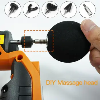 

Massage Head 8PCs Massager Accessory Professional Fascia Polyurethane Massager Head Deep Muscle Relaxation Jigsaw