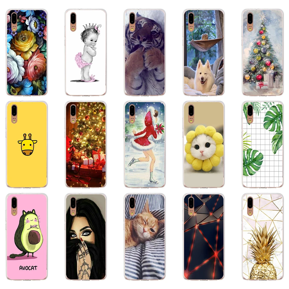Custodia Per Huawei P20 Custodia Da 5.8 Pollici Per Huawei P20 In Gomma Morbida In Silicone Tpu Per Custodie Per Huawei P20 2