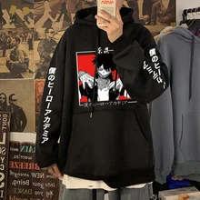 

My Hero Academia Hoodie Printed Anime Pullover Sweatshirts Boku No Hero Academia Dabi Long Sleeve Hoodies Unisex Hoody Oversided