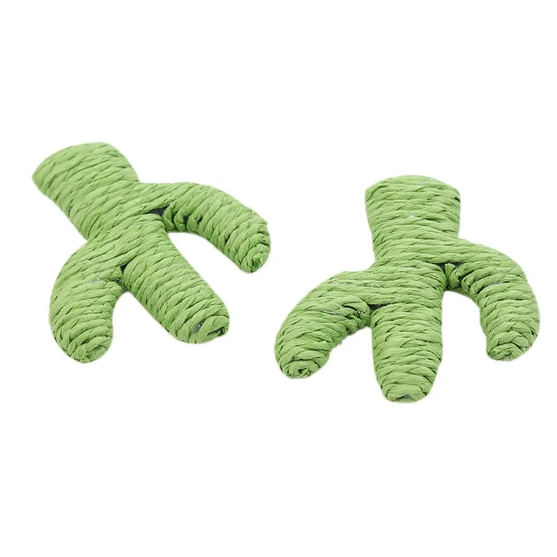 

Pet Interactive Toy For Cats Kitten Grinding Claw Molar Toy Cactus Woven By Paper Rope Cat Play Bite Pet Toys #Z