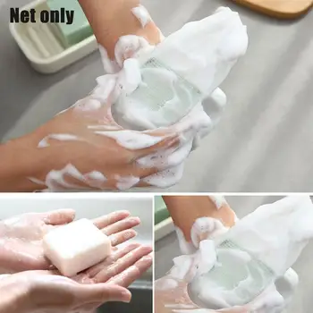 

3PCS Home Travel Foaming Soap Saver Bag Mesh Net Foaming Accessories For Bath Maker Living Bubble Shower Home W8D3