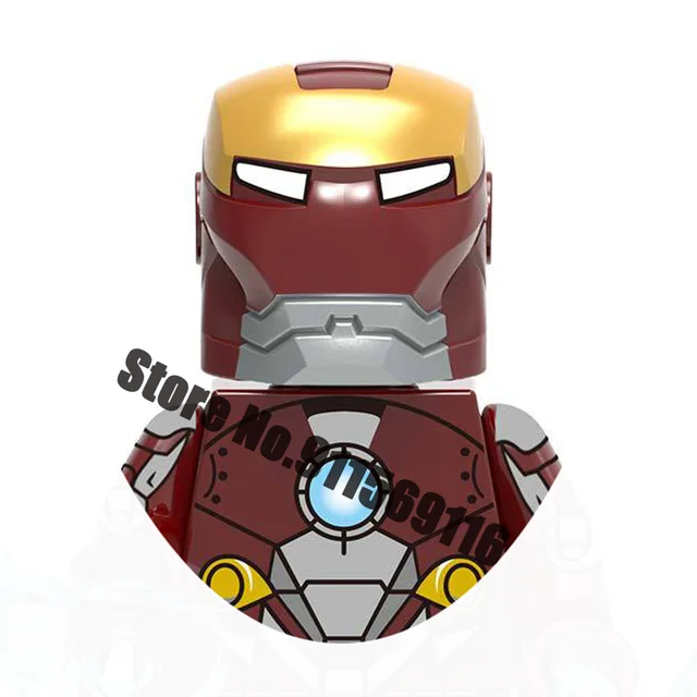 Superhero Iron Man Mark Building Blocks Bricks Tony Stark War Machine Ultron Action Figures Kids Toys Christmas Gifts H-X1232