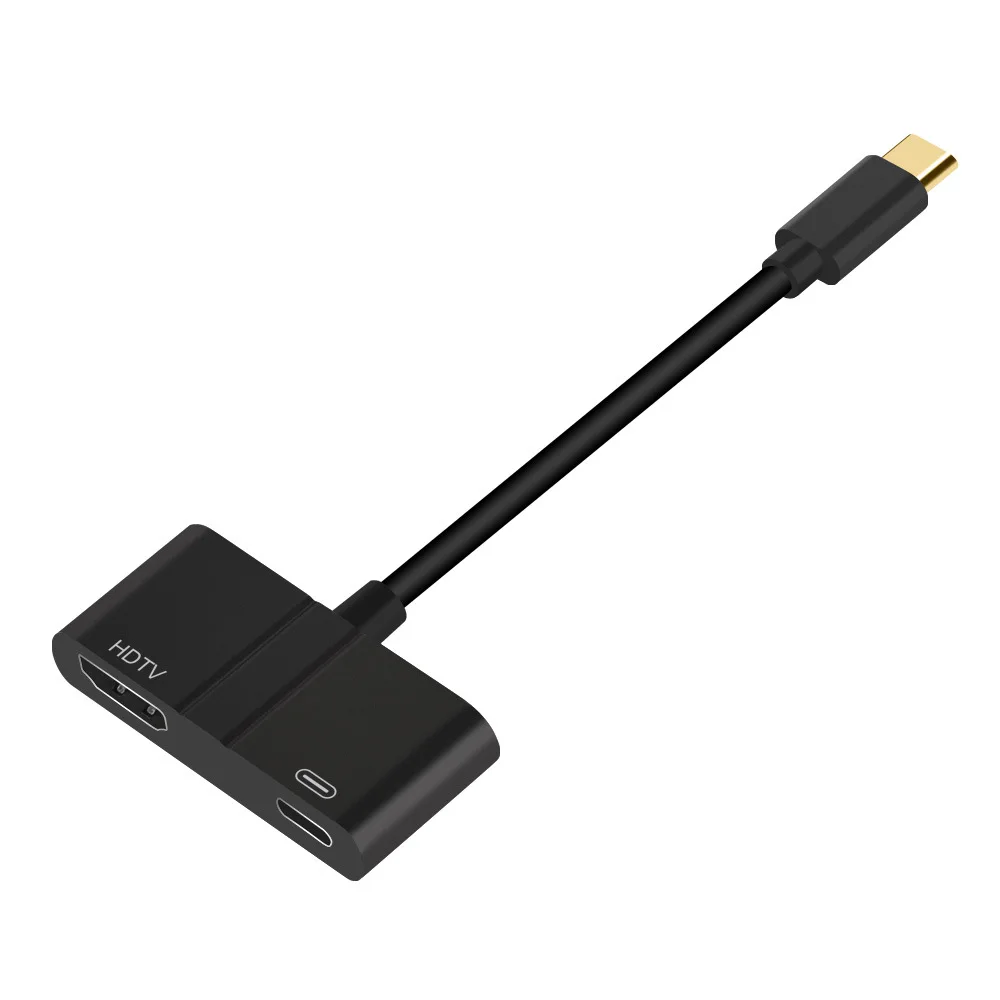 Тип-c к HDMI видео конвертер Поддержка 4K* 60Hz мобильный телефон и ноутбук подключить телевизор