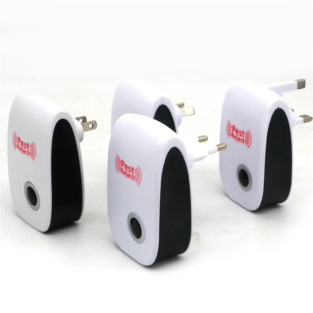 Lowered Repelente de mosquitos e insectos ultrasónico para gatos, versión mejorada, repelente de plagas, ratas, ratones, cucarachas, UE/EE. UU./ru/AU 6n95BKN39qW