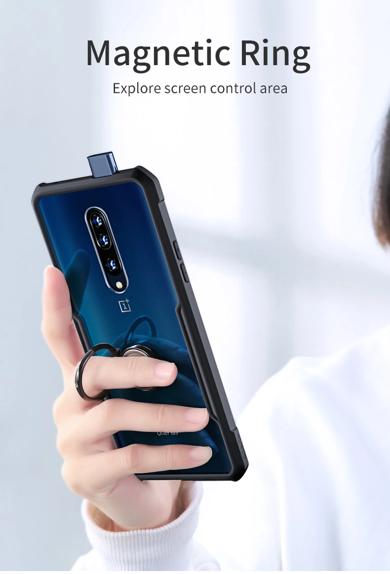 Чехол для Oneplus 7T Pro xundd Роскошный чехол из ТПУ с 3D лазерным покрытием для противоударного телефона One Plus 7T чехол s с ремешком