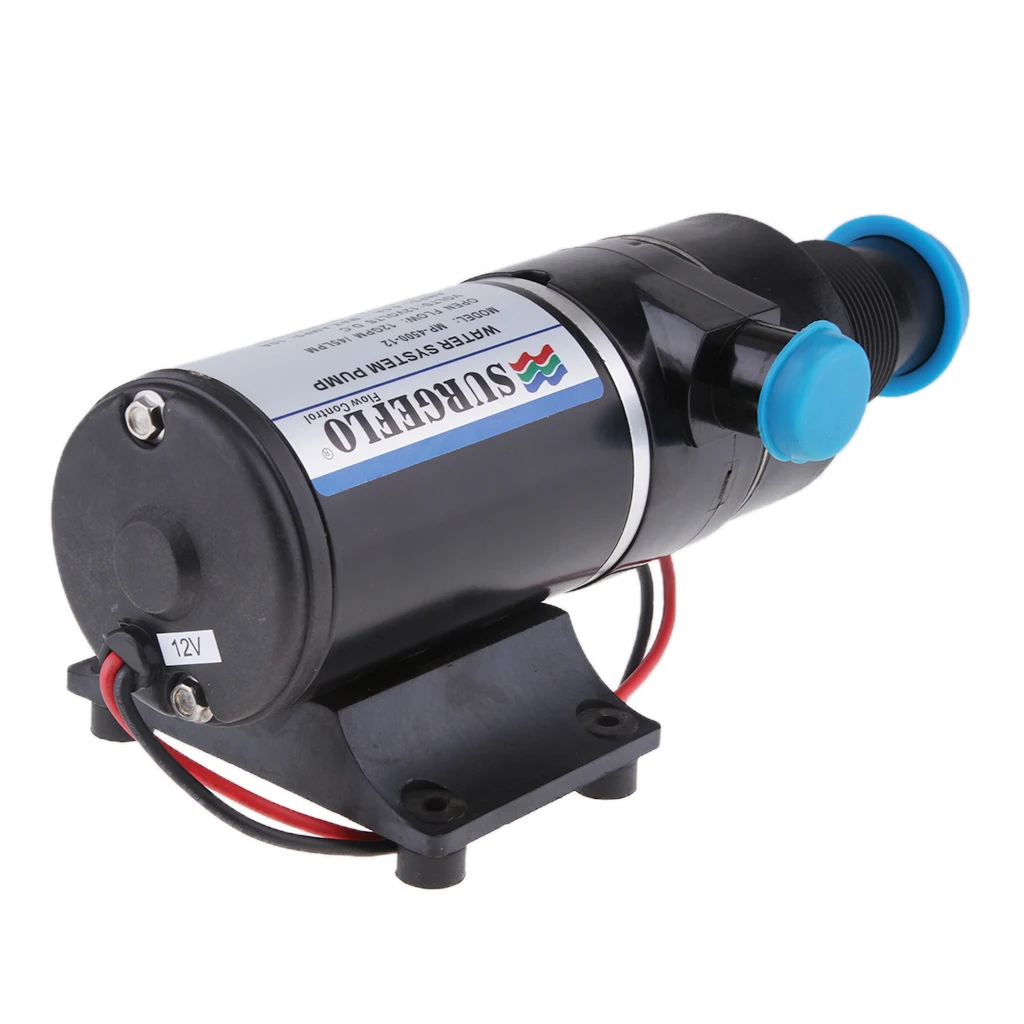12GPM Effluent Dirty Septic Water Sewage Pump 12V -Marine Boat RV Motorhome