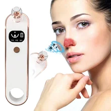 Blackhead Remover Acne Pore Cleaner Vacuum Electric Nose Face Deep Cleaner Pimple Remover Suction Facial Diamond Skin Care Tool