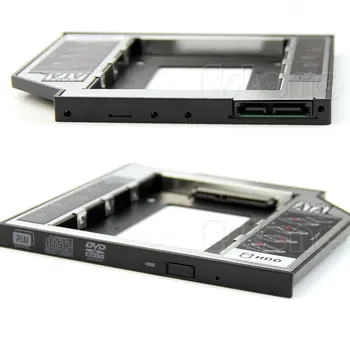 

Universal 1PC 9.5mm SATA 2nd HDD SSD Hard Drive Caddy For CD DVD-ROM Optical Bay J6PB