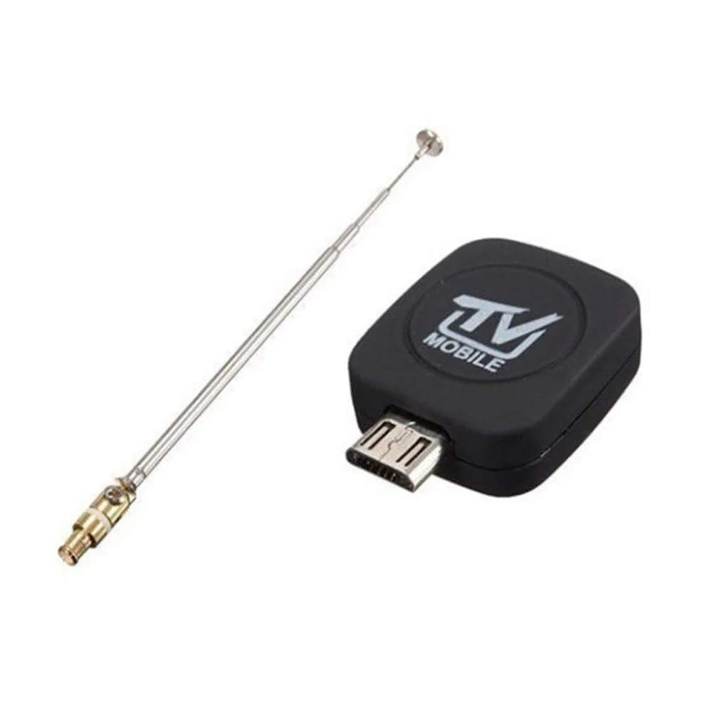 Микро USB мини DVB T HD ТВ тюнер цифровой спутниковый ключ приемник + антенна для Android 4
