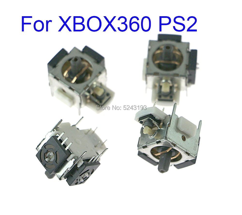 100pcs OEM 3D Analog Joystick Sensor Module Potentiometer Replacement for XBOX 360/ PS2 ALPS Controller Repair | Электроника