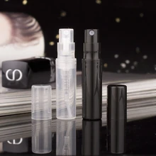 10 шт./упак. 2 мл 3 мл 4 5 мл многоразовый нагреваемый Пластик спрей флакон для образцов косметической продукции объемом Тесты бутылки Флаконы черный прозрачный белый Цвет