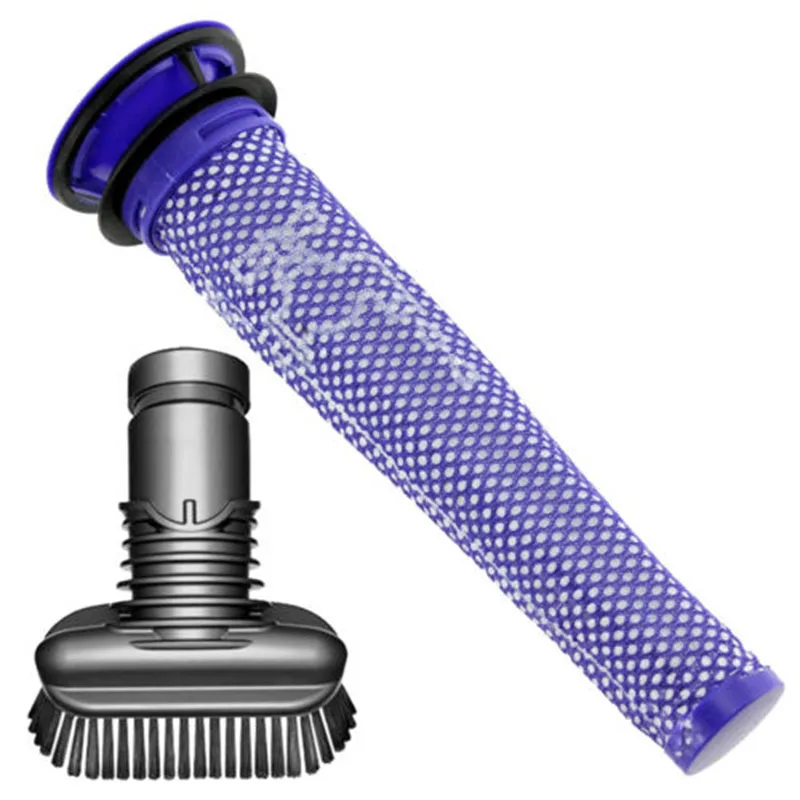 Сердечник фильтра+ квадратная щетка комплект для Dyson SV03, SV04, SV05, SV06, SV07 пылесос
