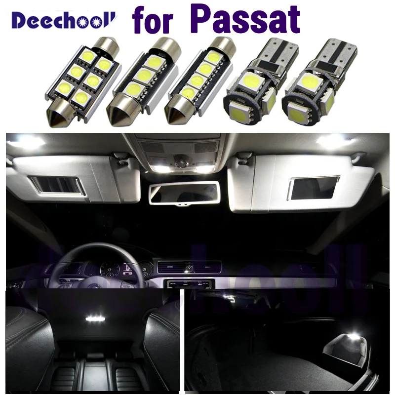 1x WHITE 16 SMD LED CANBUS INTERIOR LIGHT BULB VW PASSAT B5 B5.5 B6 B7 3C