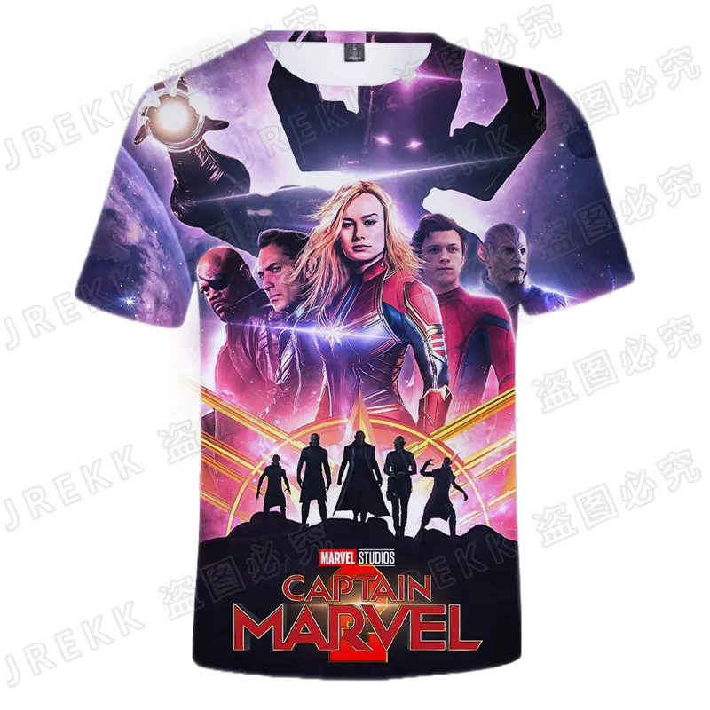 Avengers Movie Captain Marvel 3D Print 