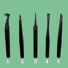 Пластиковые антистатические пинцеты из углеродного волокна для очистки от пыли пластиковые пинцеты для каждой модели пинцет