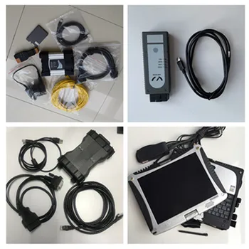 

3in1 scanner for bmw icom next and mb sd c6 star diagnostic connect 6 and vas6154 odis with 2tb hdd in cf19 laptop ready to work