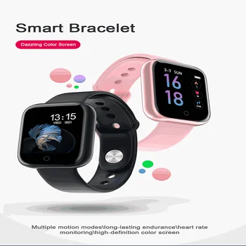 

SULEIYI T80 Smart watch Women Heart rate monitor Multi-Languages Waterproof Men Sport Watch Fitness Tracker reloj inteligente