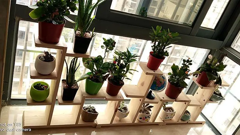 Huerto Urbano Madera лестница Rak Bunga плантенреккен гостиная стойка Dekoration Stojak Na Kwiaty балкон Цветочная полка