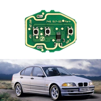 

3 Button Remote Car Key Control Circuit Board 315MHz/43Hz For-BMW 3 5 Series E46 E39 EWS Without Key Shell