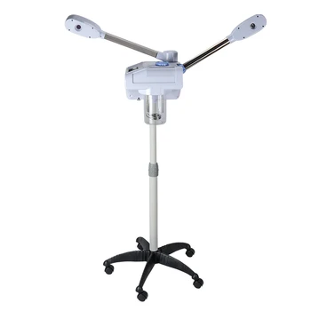 

Hot Sale Facial Steamer Machine Cold & Hot Double-end Steamer Skin Cleaning Equipment for Salon Face Moisturizing Spray Device