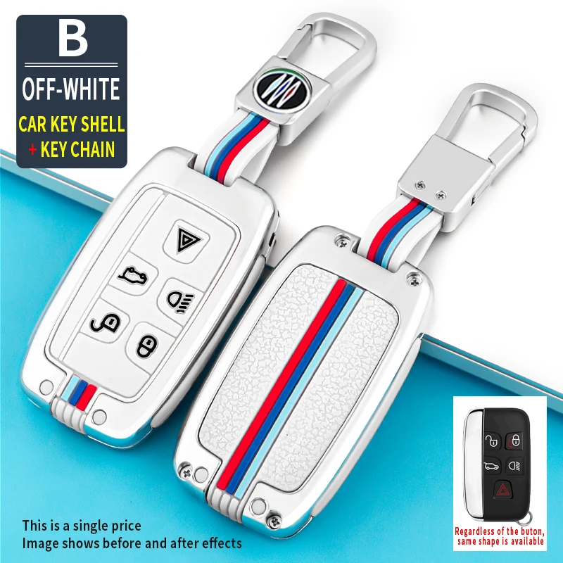 Coperture-del-supporto-della-copertura-della-cassa-chiave-a-distanza-dell-automobile-in-lega-di-zinco.jpg Coperture del supporto della copertura della cassa chiave a distanza dell'automobile in lega di zinco per Land Rover Range Rover Sport Evoque Freelander per Jaguar XF XJ XE XJL XF - Coperture del supporto della copertura della cassa chiave a distanza dell automobile in lega di zinco