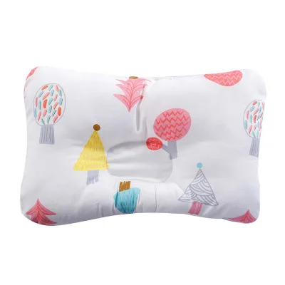 Newborn Appease Sleep Pillow Kid Care Cartoon Pillows Printing Prevent Flat Head Shape Cushion Baby Head Protection Soft Cushion - Цвет: Q