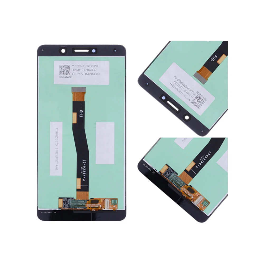 Huawei Honor 6X ЖК-дисплей с сенсорным экраном дигитайзер для huawei Honor6X дисплей с рамкой GR5 BLN-AL10 BLN-L24