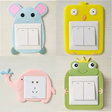 Рождественские украшения Светящиеся Мультяшные наклейки защитная крышка пыль простые наклейки на стену декоративные наклейки декоративные