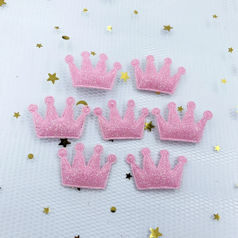 20*30mm Colorful Crown Cloth Applique for Craft/Wedding/Clothing Decor Patch Scrapbooking DIY Card Accessories 20pcs K28 | Дом и сад
