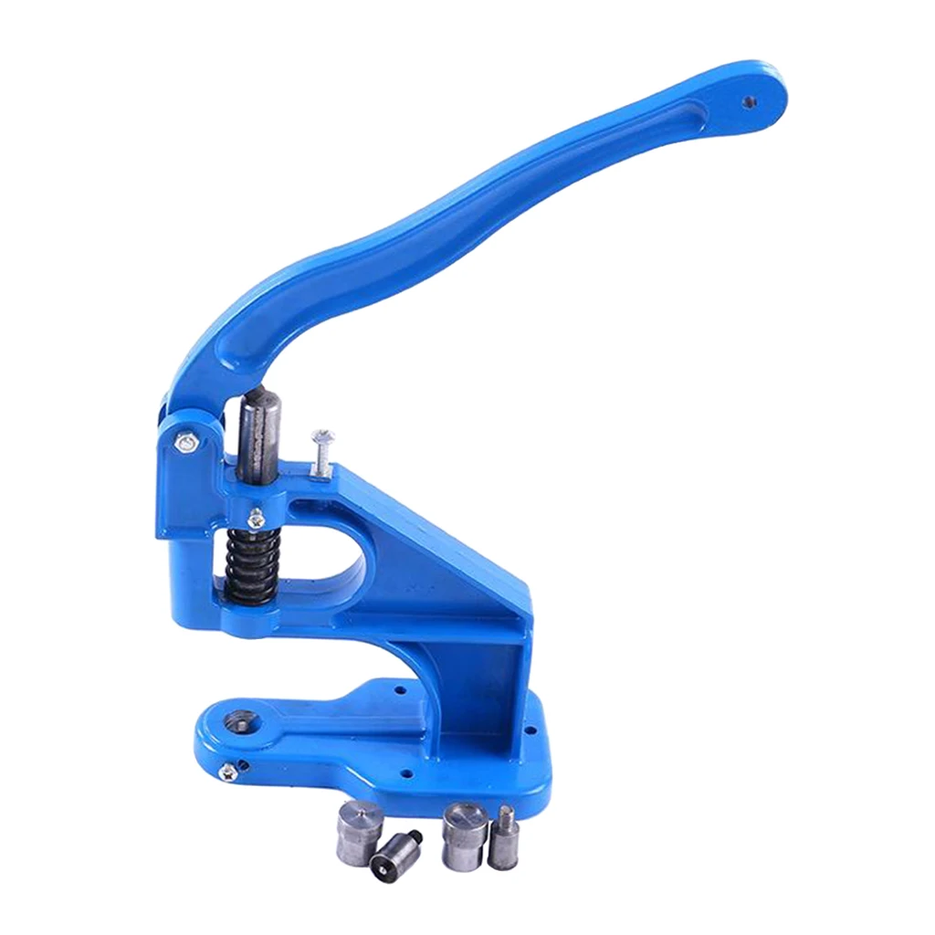 Heavy Duty Grommet Machine Hand Press Kit Tool for Banner Grommets Eyelet Sewing Heavy Duty Grommet Machine Hand Press Kit Tool for Banner Grommets Eyelet Sewing
