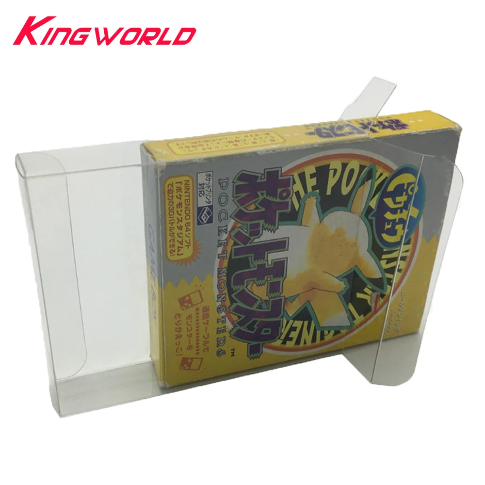 Прозрачный чехол для Game Boy 10 шт. картридж игровой карты GB GBC пластиковый защитный