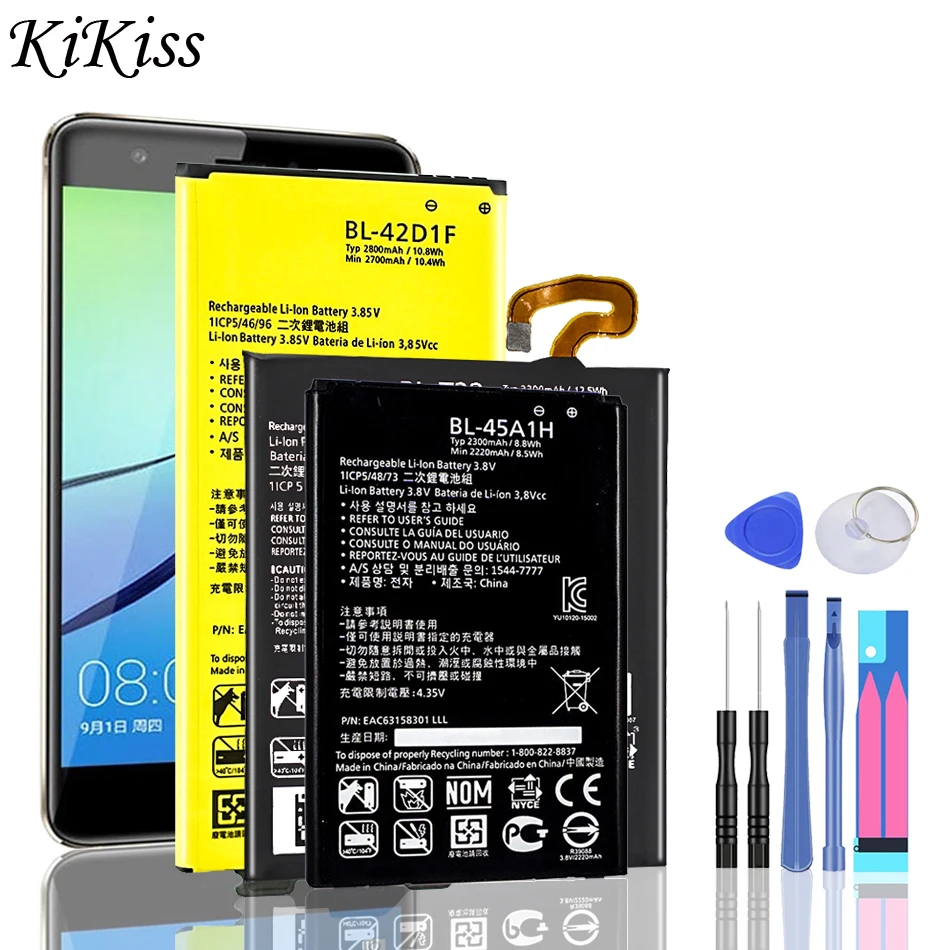 Battery BL-42D1F BL-49SF BL-51YF BL-T16 For LG G Flex 2 G4 G5 mini H820 H830 G4C G4S H815 H810 H950 H831 H375T VS999 H955 VS987 | Мобильные
