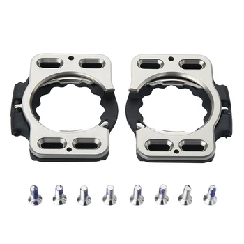 

Aluminum Alloy Cleat Cover Lightweight Pedal Clip 1 Pair Quick Release Practical Road Bike Pedal Cleats for SpeedPlay Zero